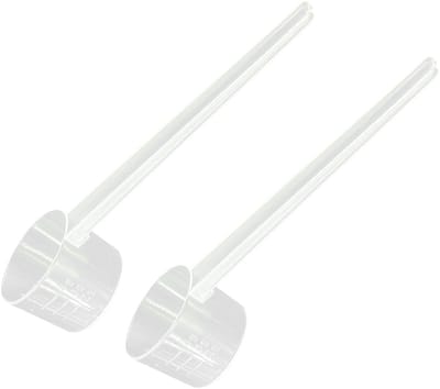 Dailygoods- Maatbeker 5G - Maatbeker met Lange Handgreep - Maatbeker Set - Maatbeker voor Keuken - Maatbeker voor Thee/Koffie - Transparant Polypropyleen - Keukenmaatbeker