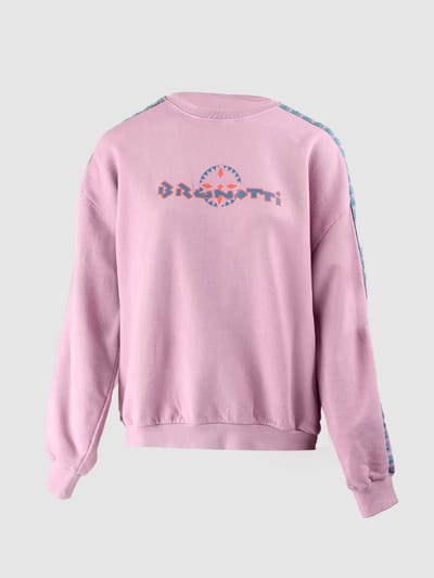 Brunotti - ReWind Dames Sweater Mauve Mist - 100% Katoen - Relaxed Fit - M