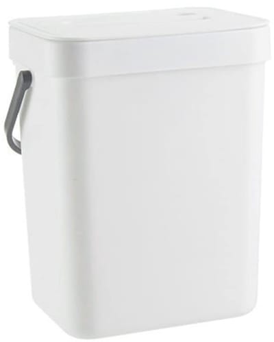 Dailygoods- Compostbak 3 Liter - Keukenafvalbak - Hangende Vuilnisbak - Duurzaam Plastic - Gemakkelijk Schoon Te Maken - Stijlvol Ontwerp