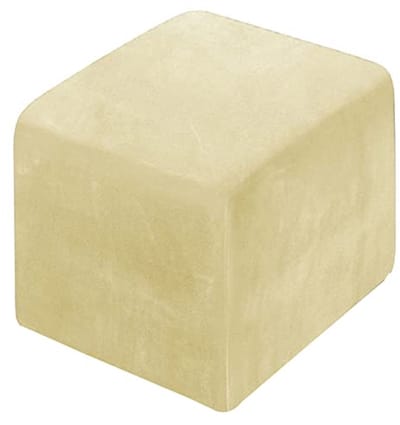 Vierkante Fluwelen Voetenbankhoes voor Ottomaanse Kruk - Beschermhoes Washable 45 x 45 cm