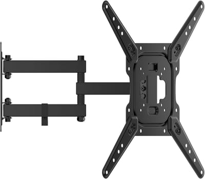 Wolff Mount BUDGET Draaibare Muurbeugel – Geschikt voor Schermen tot 43 Inch | VESA 400x400 | Universeel