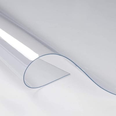Transparante PVC Folie - Scheurvaste Tentdoek - Bescherming Buiten - Waterdicht Robuust - 80x120 cm - Transparant