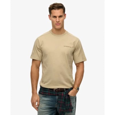 Superdry - Tech T-shirt met relaxte pasvorm - Heren - T-shirts