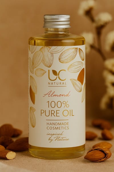 Massage olie - UC Natural - Pure Amandelolie - 270 ml