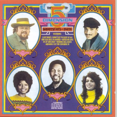 CD FIFTH DIMENSION Greatest Hits on Earth ARCD8335 Arista 1987 VS Rock Gebruikt