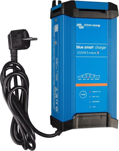 Acculader 12V 20A met Bluetooth en meerdere uitgangen