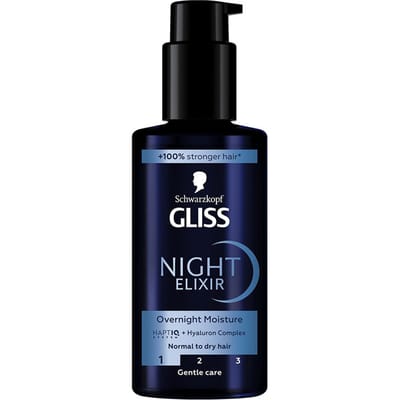 Schwarzkopf mass market GLISS NIGHT ELIXIR normal hair serum 100 ml