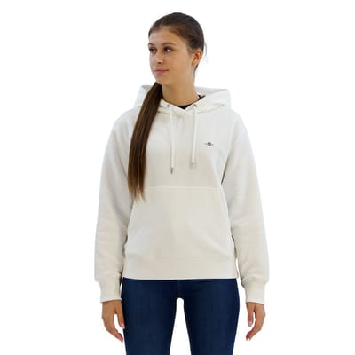 Gant Shield Hoodie Beige XS Vrouw