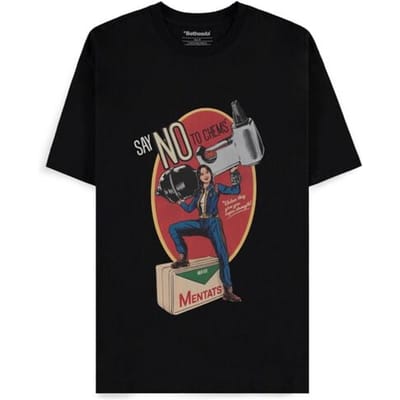 Fallout - Gaming T-shirt - Say No to Chems - S tot XXL - voor Mannen - zwart