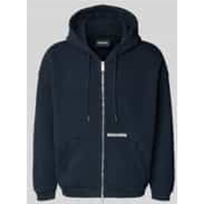 oversized sweatjack van katoenmix