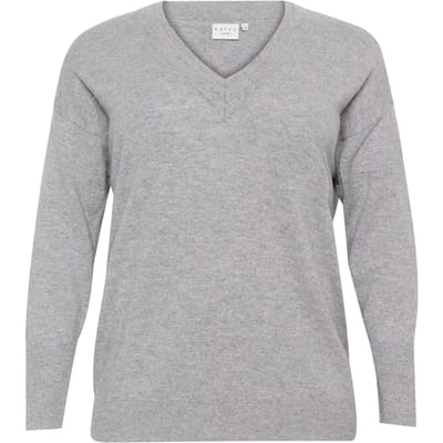 V-hals trui dames KAFFE Curve Luno
