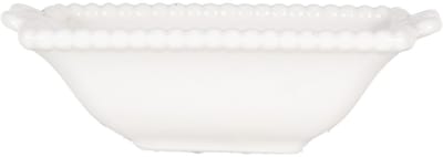 Clayre & Eef Kom 25 ml Wit Keramiek Vlinders