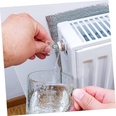 Radiator Ontluchtingssleutels - Ventiel Sleutels - Radiator Onderhoud - Verlengde Vierkante Vorm - 10 Stuks - Zilver