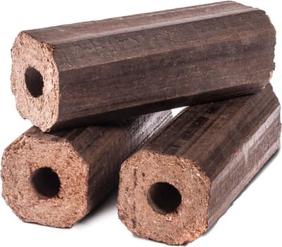 Pinikay briketten - briketten - hardhout - briketten pinikay - houtbriketten - openhaard - Heatlogs - 12stuks