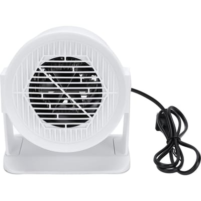 Kachel Snel Verwarmen Kantelbeveiliging Oververhittingsbeveiliging Hoek Verstelbaar 400W Draagbaar white