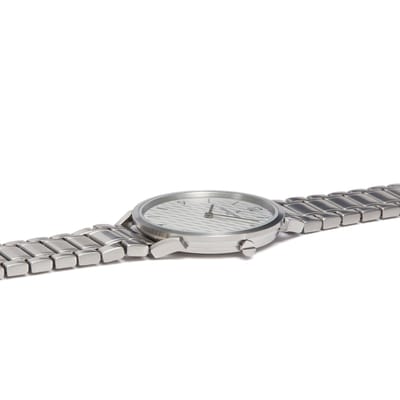 Pierre Cardin Pigalle Stripes CPI.2020 Horloge - Staal - Zilverkleurig - Ø 40 mm
