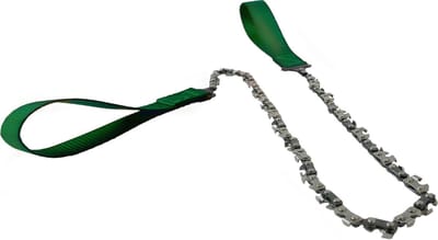 Handkettingzaag Trekzaag Handzaag 104 cm Groen - Scouting Outdoor Survival Trek Kettingzaag Compacte Nordic Pocket Saw Hand Zaag Ketting Zaagketting Prep Koordzaag