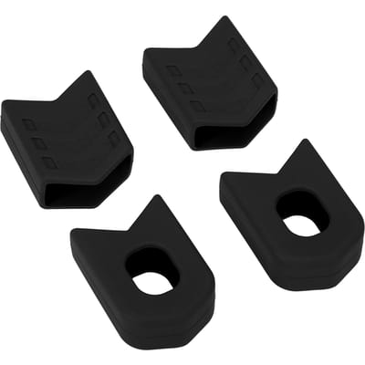 4 stuks Beschermhoezen voor Crank Fiets Crankstel Beschermer MTB Racefiets Fietsen Crankstel Crank zwart