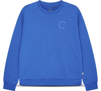 Catenaccio Sweater Blue - Maat S / Small - Oversized sweater - Heren Trui - Heavy cotton - By FC Kluif