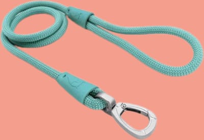 Morso - Hondenriem - Regular Rope - Gerecycled - Aquamarine Blauw - 120X1 cm