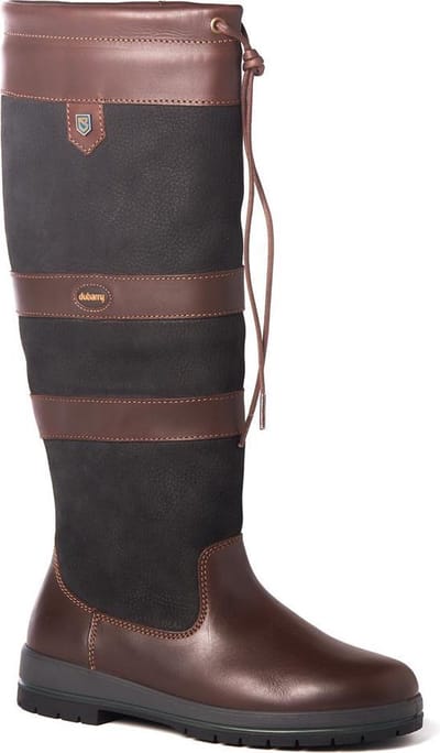 Dubarry Galway Zwart/Bruin Dames Outdoorboots Zwart Bruin | Kleur Zwart Bruin| Maat 41
