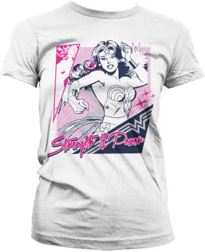 DC Comics Wonder Woman Dames Tshirt -S- Strength & Power Wit