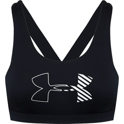 Under Armour HeatGear Dames Zwarte Sportbeha