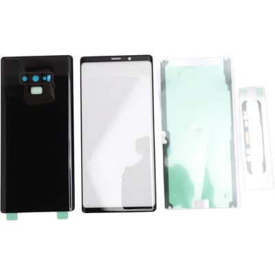 Achterkant Glas Cover Voorzijde Glas Buitenscherm Vervanging met Vooraf Geïnstalleerde Cameralens Telefoonreparatie white