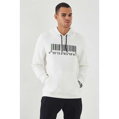 Geprinte Hoodie Sweatshirt