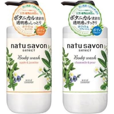 Kose - Softymo Natu Savon Select Body Wash Apple & Jamine - 500ml