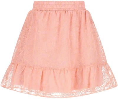 NONO - Ninay Embroidered Mesh Skirt - Vintage Pink - Maat 104