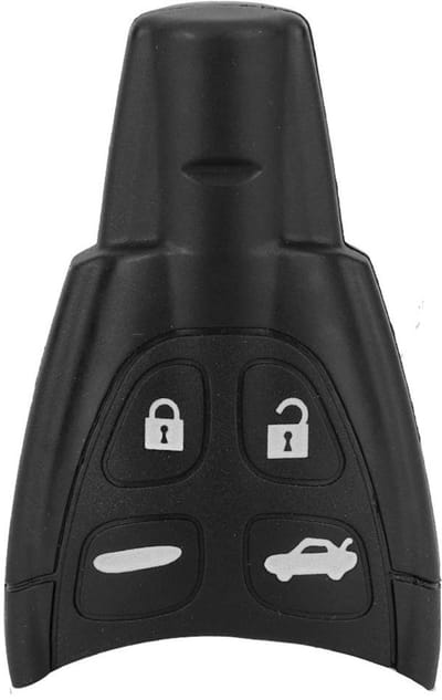 Dailygoods- Autosleutel Vervangende Case - 4 Knoppen - Hoogwaardig Materiaal - Eenvoudig te Installeren - Geschikt voor 93/95 - Duurzaam Design - Sleutelhoes