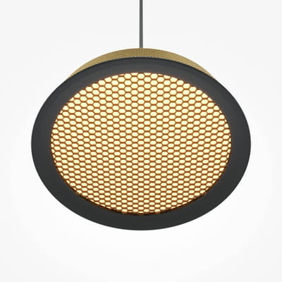 Maytoni LED hanglamp El, Ø 15,3 cm, goud, aluminium
