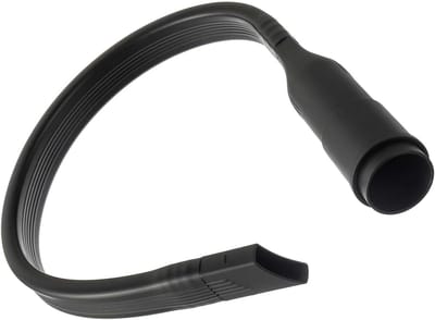 Flexibele Spleetzuigmond - Extra Lang 56cm - Kierenzuiger Geschikt - Universeel Opzetstuk voor Moeilijke Plekken - Zwart
