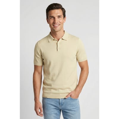 Cars Jeans Josher Polo Sand Taglia: S | Polo Outlet | Uomo | Marrone