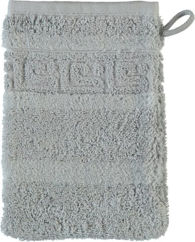 CAWÖ Noblesse Uni Washandje - Platina - 16x22