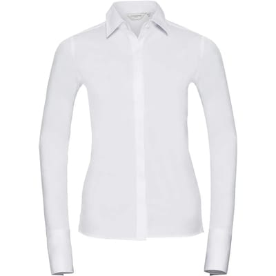 Dameshemd met lange mouwen Russell Athletic Ultimate Stretch