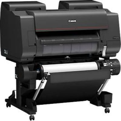 Grootformaat printer Canon imagePROGRAF PRO-2600, 24", inkjetprinten in 12 kleuren, 2400 x 1200 dpi, USB/LAN/WLAN, incl. inkttanks, zwart
