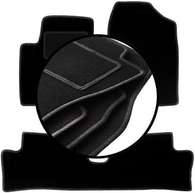 Complete set veloursmatten voor: Hyundai i10 II hatchback (2013-)