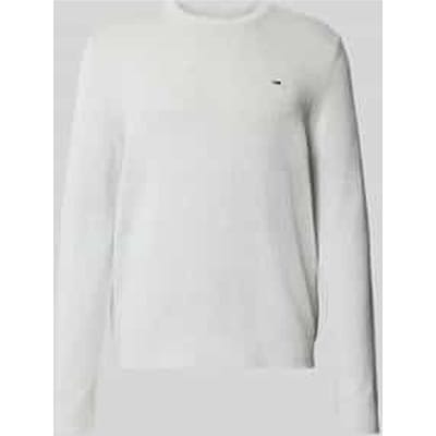 Regular fit gebreide pullover van zuiver katoen