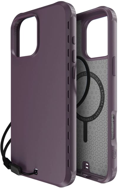 BodyGuardz Paradigm Pro Case voor de iPhone 16 Pro Max - Paars