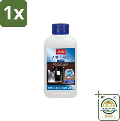 1 x Melitta – Ontkalker Vloeibaar – Voor volautomatische espressomachines – 250 ml- Kabel - Kabels - Kabelsysteem - Kabelsysteem