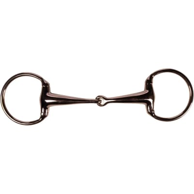 Olijfbit voor paarden HKM Rosegold 18 mm