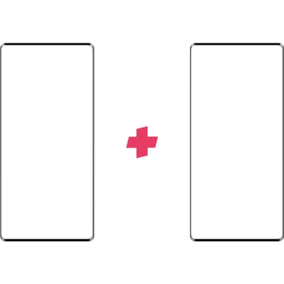 DuoPack: Google Pixel 6 Pro screenprotector gehard glas Edge to Edge