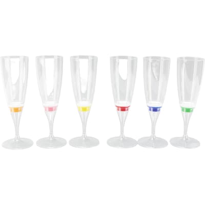 6 STUKS LED Lichtgevend Cocktailglas Innovatief Champagneglas KTV PS Wijnglas Set L