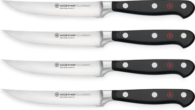 Wusthof - Classic Steakmessenset 4-delig