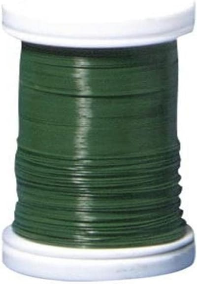 Bloemendraad groen gelakt 0.3mm 100m Spoel IJzer nikkelvrij