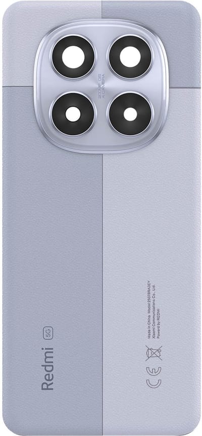 Xiaomi, Batterijklep voor Redmi Note 14 Pro 5G Service Pack, Paars