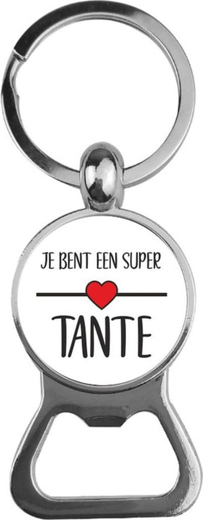Bieropener Glas - Je Bent Een Super Tante