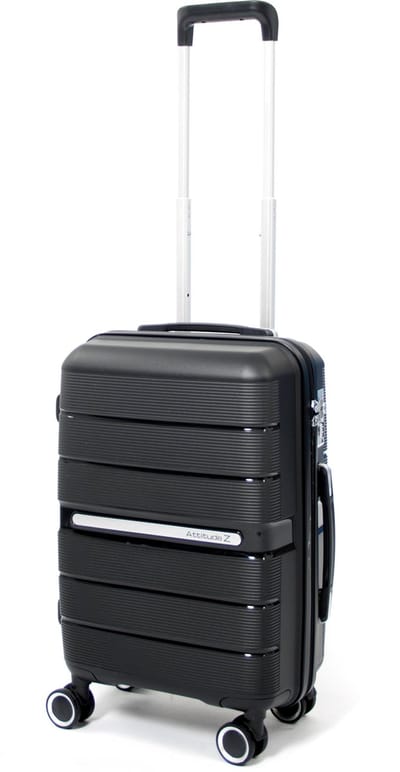 Attitudez EliteZ Handbagage Zwart 55cm - TSA-slot